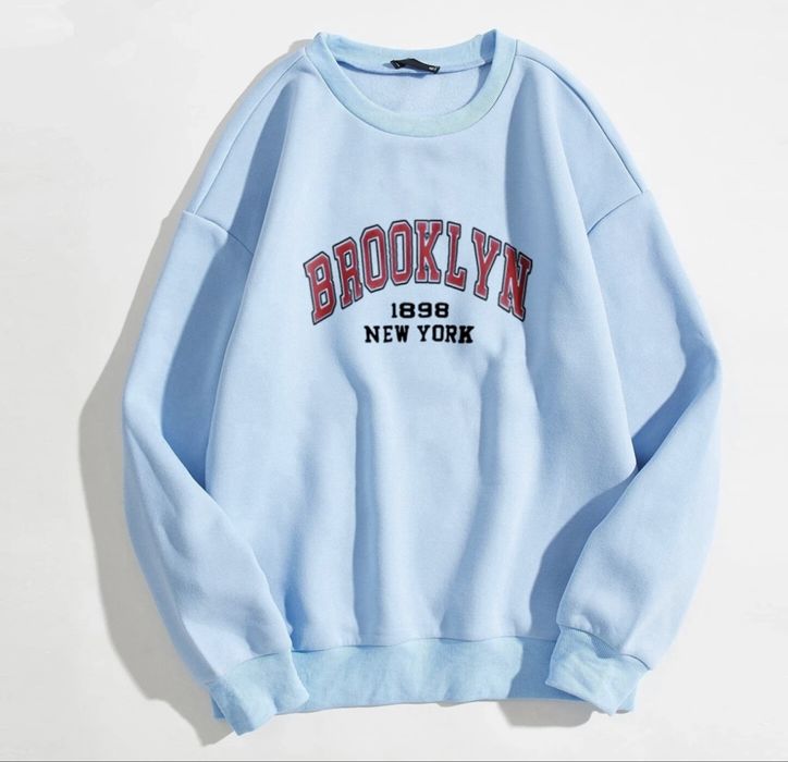 Свободный свитшот “Brooklyn 1898” — стиль и комфорт каждый день