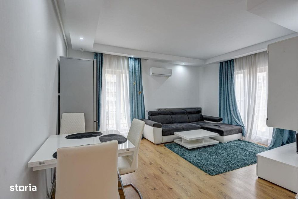 COSMOPOLIS - Apartament cu 3 camere, mobilat si utilat.