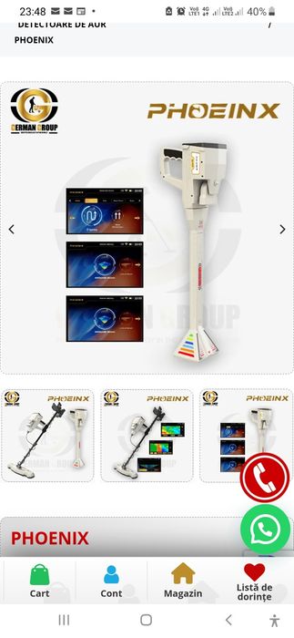 Scanner detector metale  Phoenix 3D