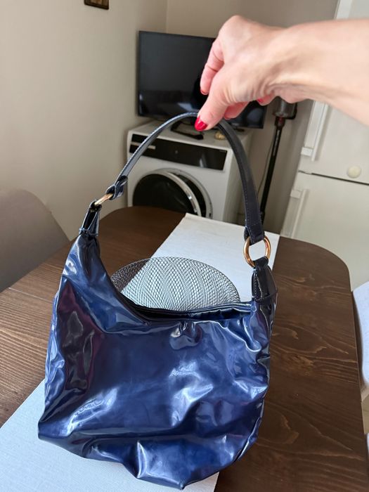 Дамска чанта от естествен лак