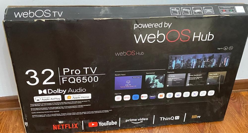 Продам обсалютно новый ТВ LG 32”