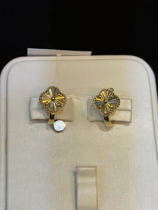 Золото 585  Серьги