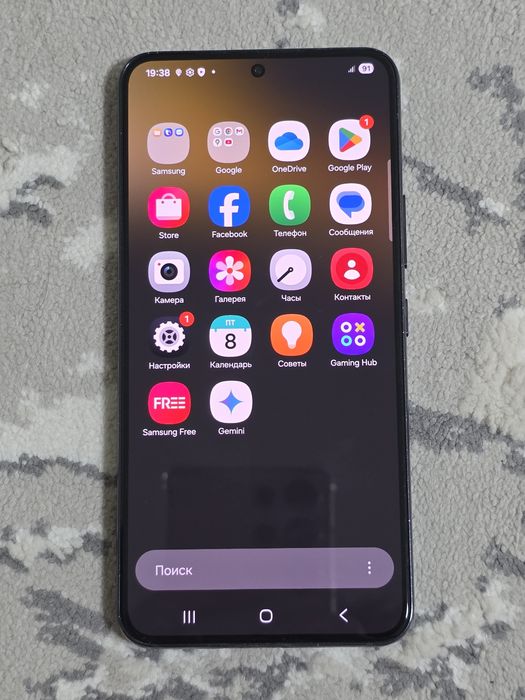Samsung S22 128гб память