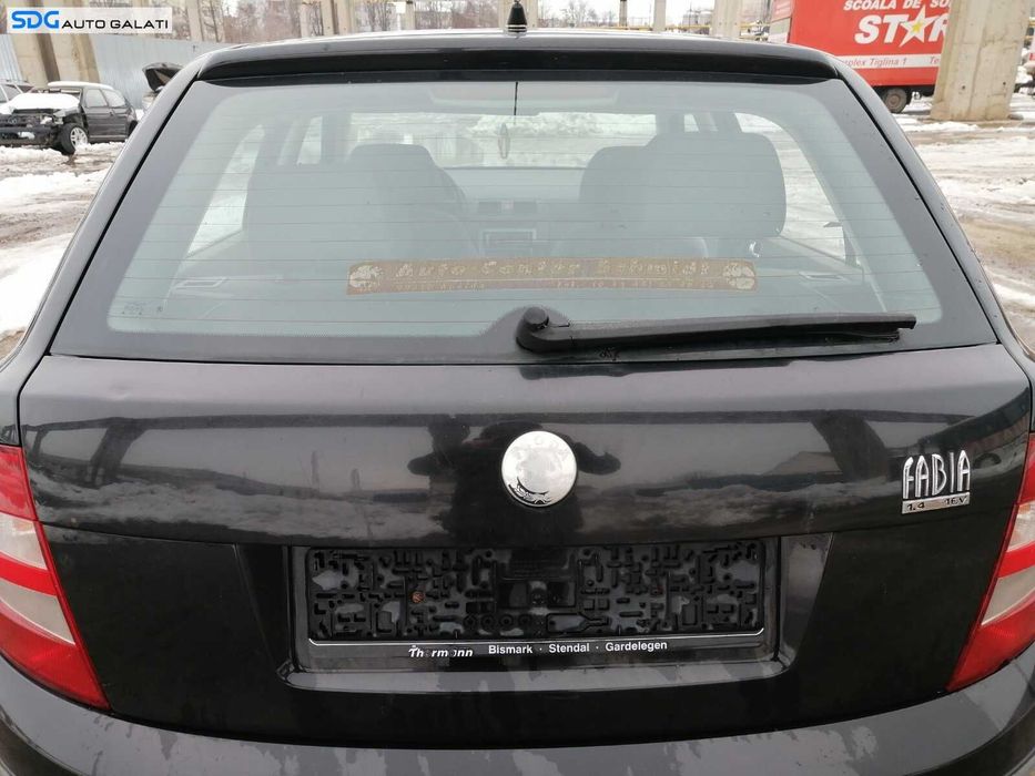 Luneta Geam Sticla de pe Hayon Haion Portbagaj Dezechipat Skoda Fabia 1 Hatchback 2000 - 2007 Culoare 9910