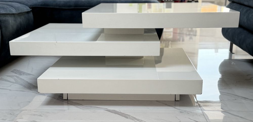 Холна маса BELLA в бяло