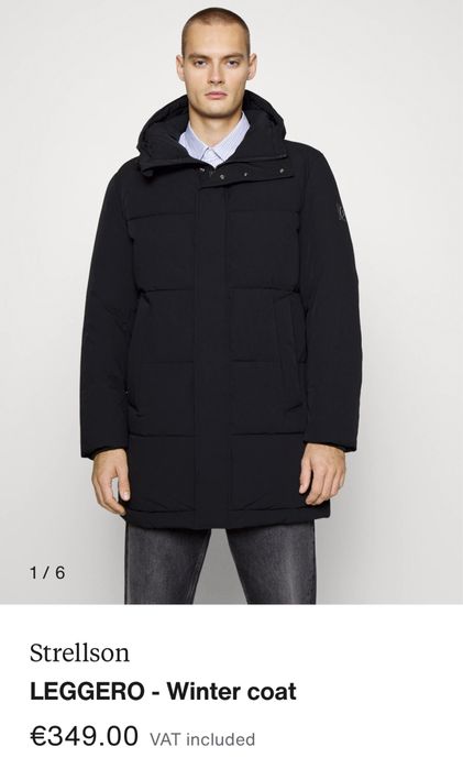 Strellson Leggero 2.0 Parka ОРИГИНАЛ мъжкo зимно яке/парка - L