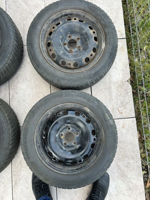 Jante tabla R15 cu anvelope de iarna