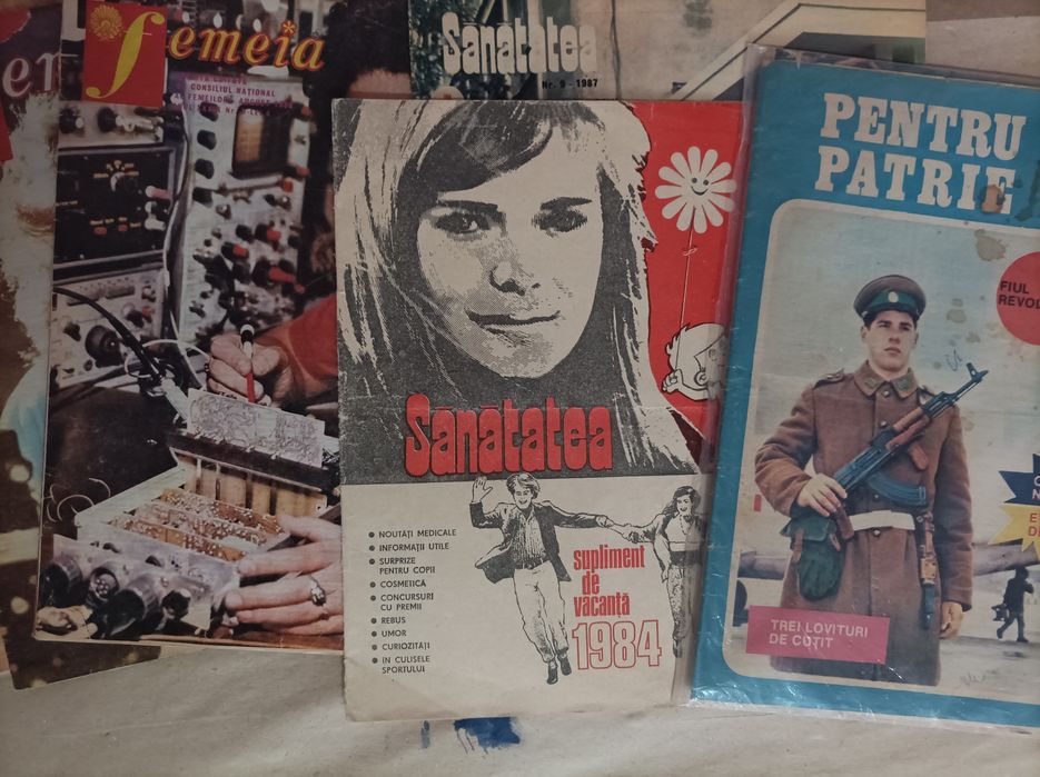 Reviste Cinema, Femeia, Pentru Patrie, Lumea, Sănătatea