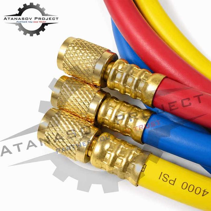 Комплект маркучи за фреон 14 SAE516SAE - 150см