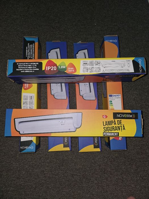 Lampa Exit LED Permanenta 1.8W Verso 2 IP20 Novelite