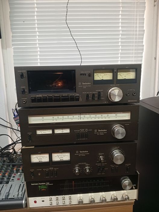 Винтидж сет TECHNICS su-7300 st-7300 rs-615