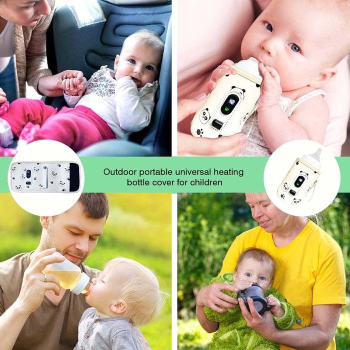 Преносим нагревател за затопляне на шишета с постоянна темп. до 24 ч.