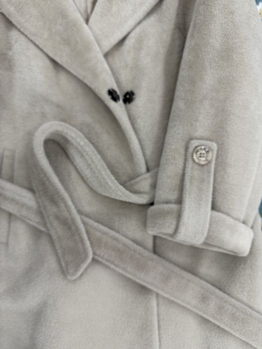 Пальто женское. Алпака с норкой