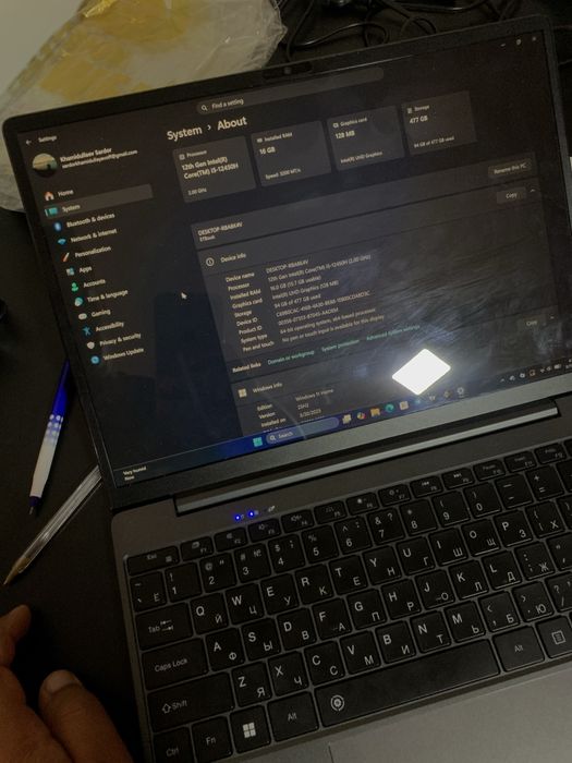 Acer Gadget ETBook E10 {core i5/16/512}