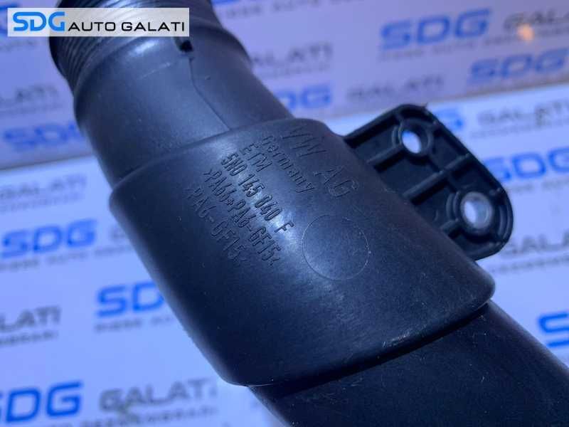 Conducta Presiune Aer Radiator Intercooler Turbo Turbina Turbosuflanta Audi TT 2.0 TDI CBBB 2007 - 2010 Cod 5N0145840F 1K0145840AB