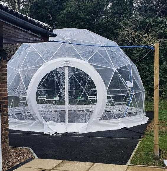 Куполна къща, Оранжерия, Палатка
