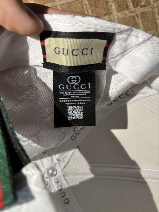 Sapca Gucci Originala Alba