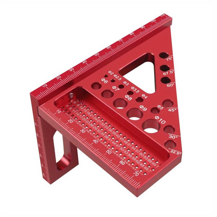 3D Алуминиев ъгъл, триъгълник за дървообработване