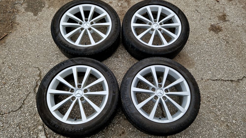 Мерцедес 17 5х112 лети джанти Mercedes C class, w203 w204 w205. 5x112