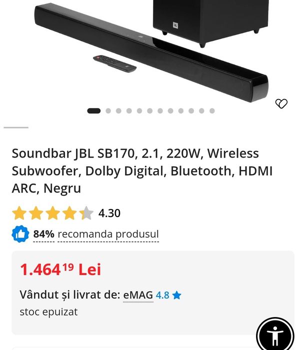 Vand  Sistem JBL