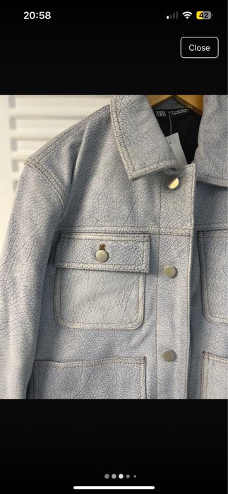 Geaca 100%piele zara man