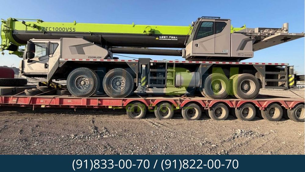 Автокран Zoomlion ZTC1000VS5 100 тонналик энг фулл модел янги заводдан
