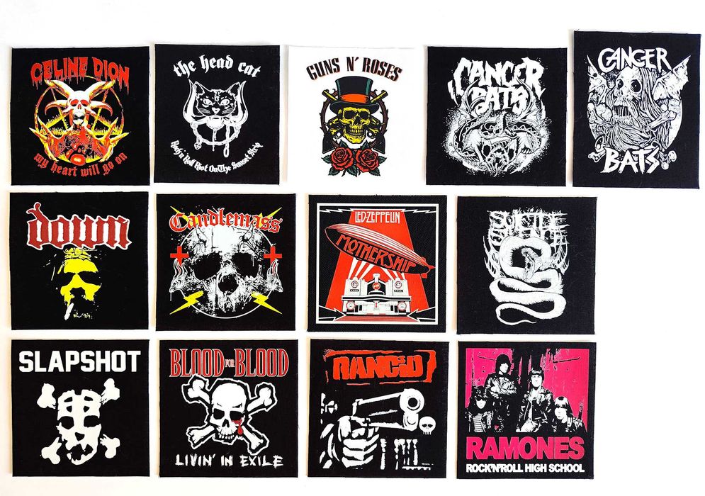 Метъл,Пънк,Рок аксесоари (нашивки,тениски и др,)Metal,Punk,HC,thrash