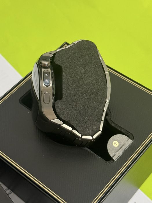 КАТО НОВ 46mm Huawei Watch 5 Yettel Гаранция 2026г. Titanium