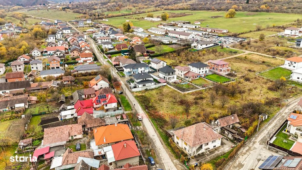 Teren Intravilan, deschidere la asfalt, 1.529 mp, utilitati |SkyView