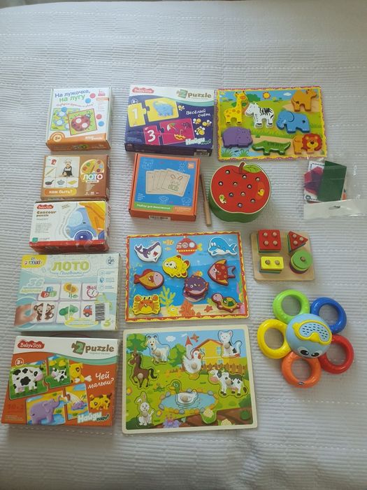 Продам игрушки, игры развивающие