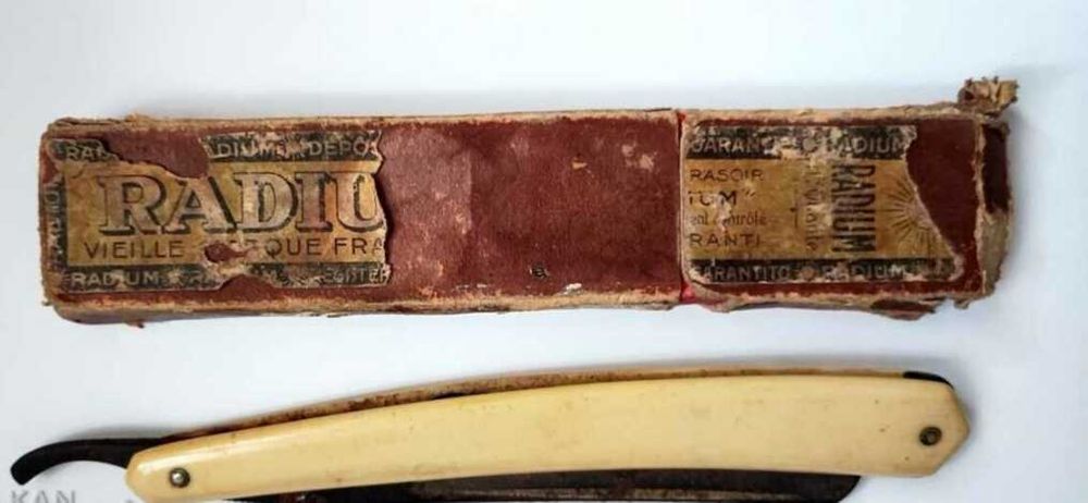 Старинна маша - Маша с вълни, Антикварен, колекционерски бръснач