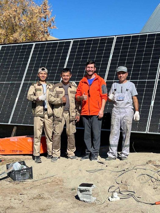 Установка солнечных электростанций