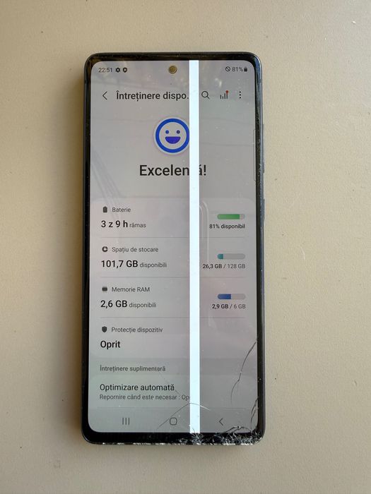 Samsung S20 FE pentru piese placa de baza camera capac
