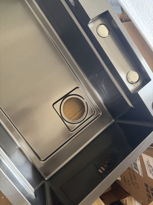 Chiuveta inox SUS304 premium cu baterie multifunctionala