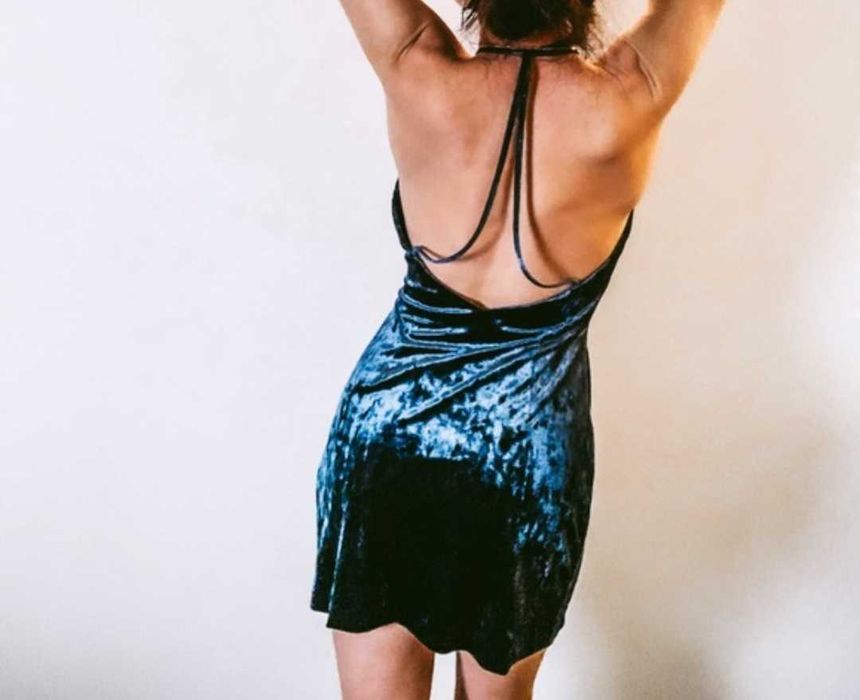 Плюшена Рокля Zara