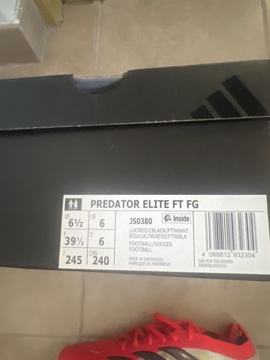 Ghete de fotbal adidas predator elite