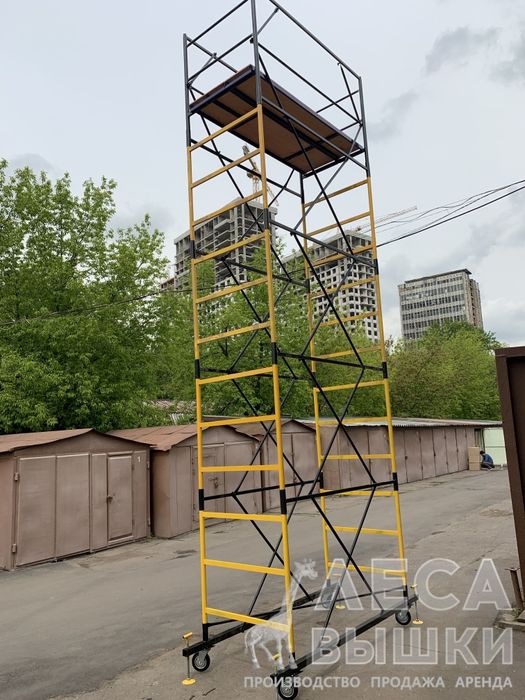 Вышка тура леса на колёсиках, Аренда вышка тура для монтажных работ