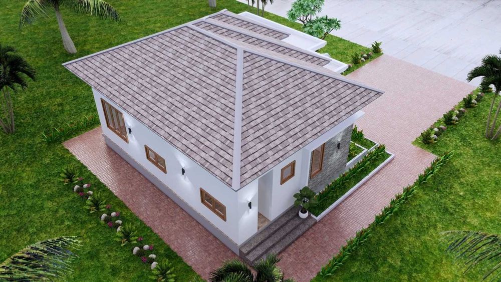 НА ИЗПЛАЩАНЕ - Луксозна сглобяема къща с 3 спални, 81 кв. м