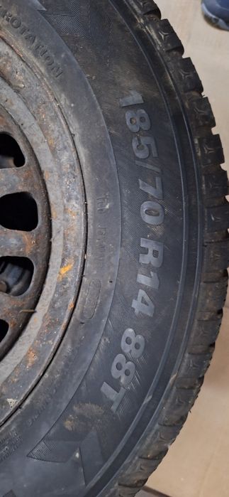 7.5мм! 185 70 14 Kumho wintercraft