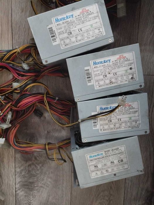 Продаю блоки питания HuntKey 600, 400 watt