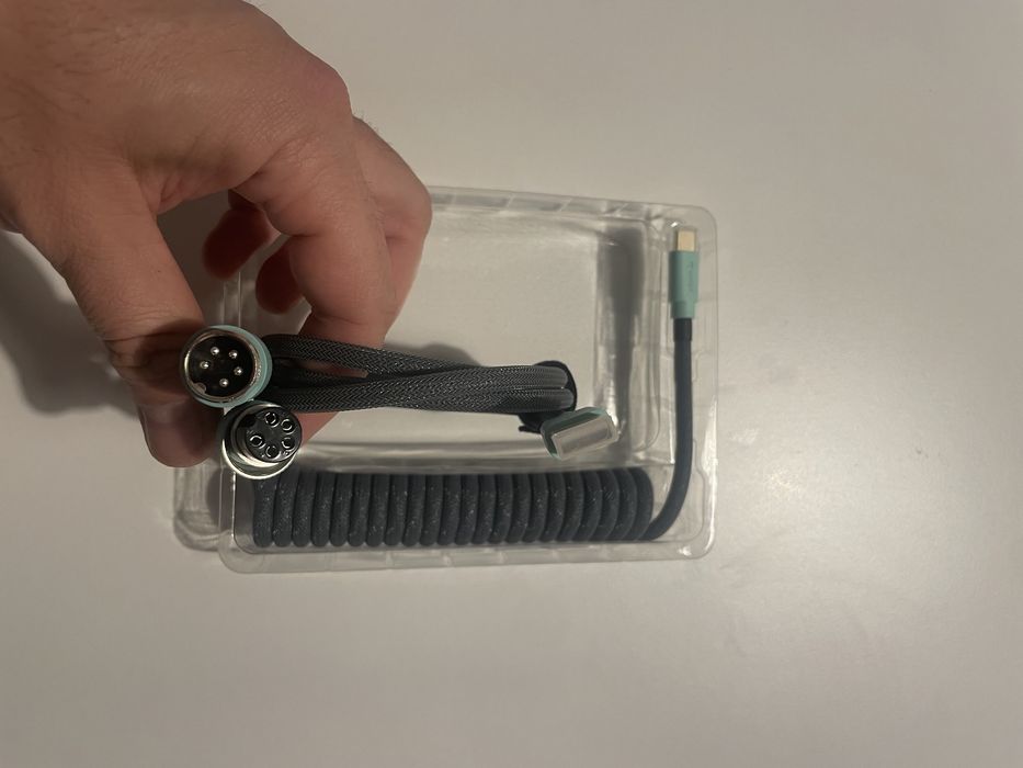 Cablu spiralat tastatura mecanica