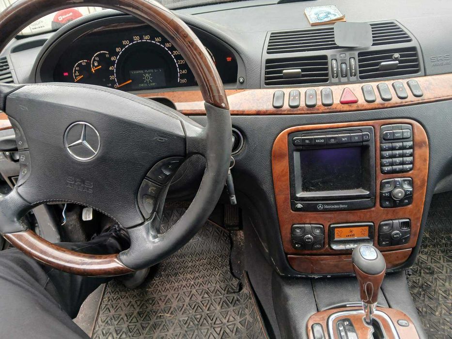Мерцедес S320 2002г на части