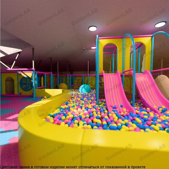 Детский лабиринт, детский игровой парк.