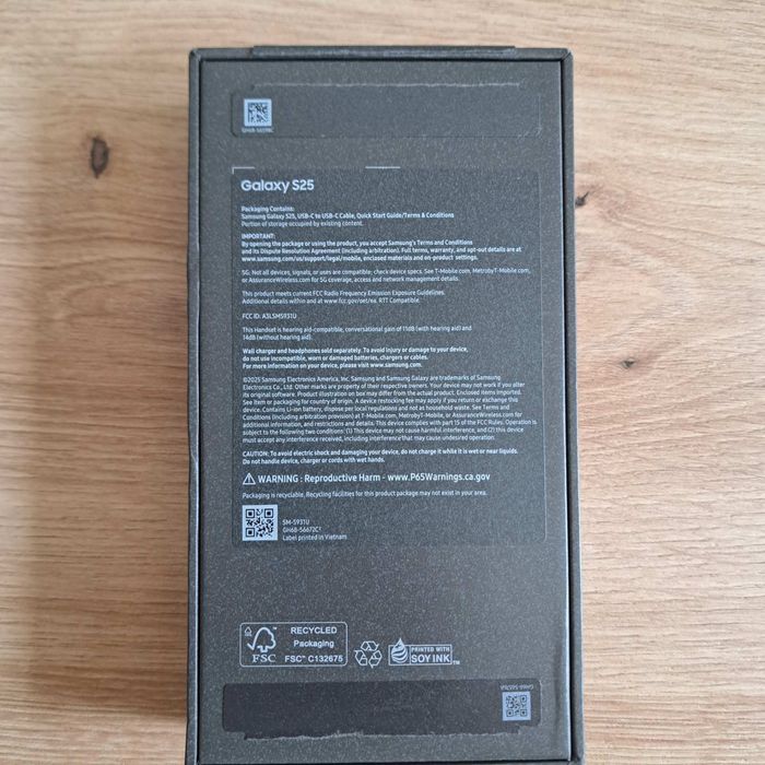 Samsung galaxy S25 128GB
