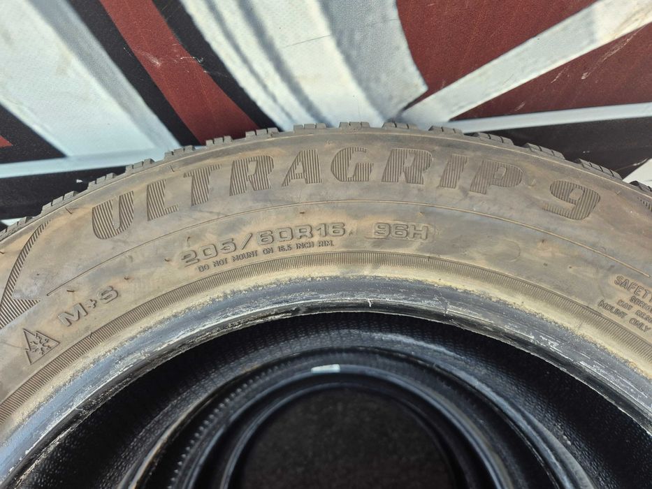 4 Anvelope M+S - 205/60/16 - GoodYear - Stare BUNA - DOT 2015 ! SUPER PRET !