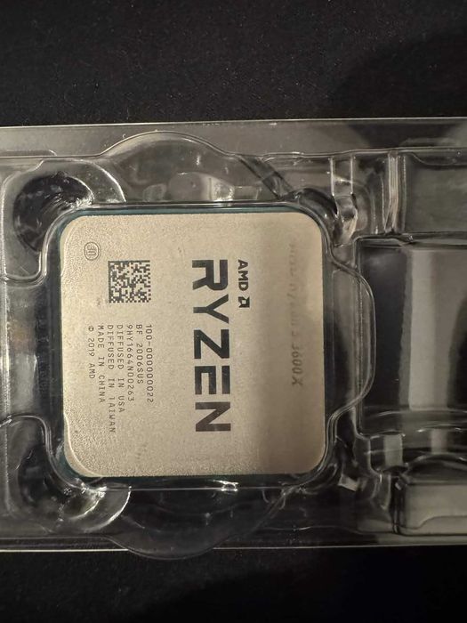 AMD Ryzen 5 3600X + Cooler Wraith Spire, 6C/12T, Socket AM4