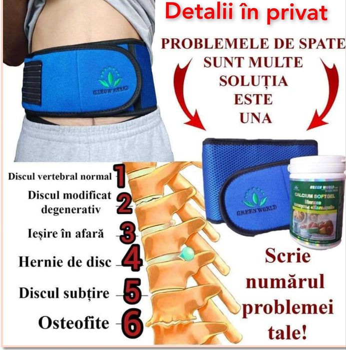 Brau  / Centura  cu  Turmalina GREEN WORLD