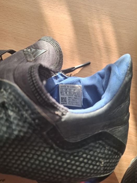 Adidas X 43 1/3 purtate cat de cat