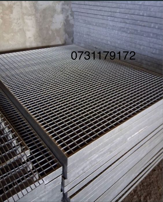 Grilaje zincate trepte