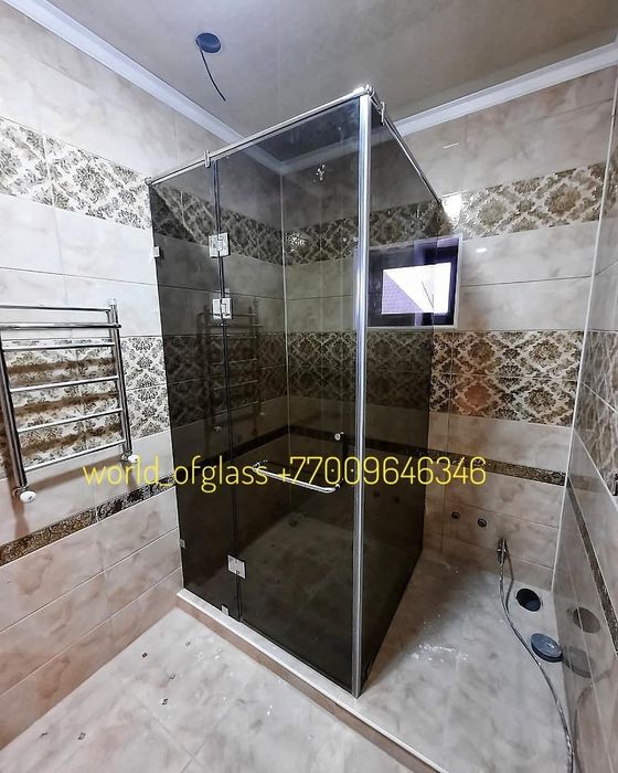 Город Шымкент        Душевая перегородка на заказ  зеркала